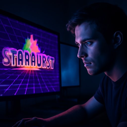 70x Starburst neon grid